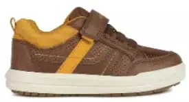 Geox Arzach Cognac Dark Yellow Sneakers