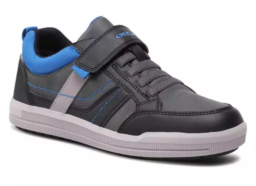 Geox Arzach Grey Royal Boys Sneakers