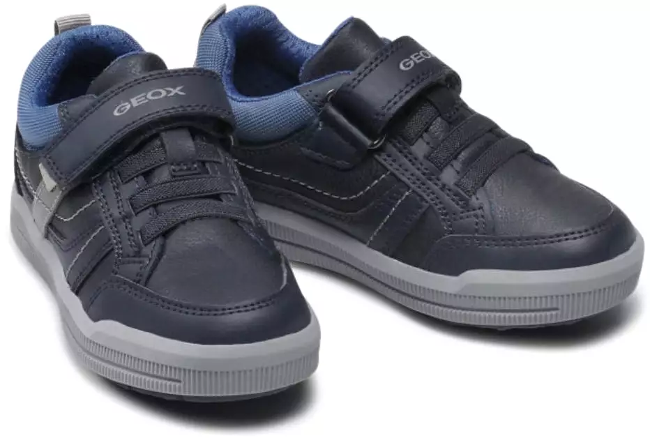 Geox Arzach Navy Grey Sneakers