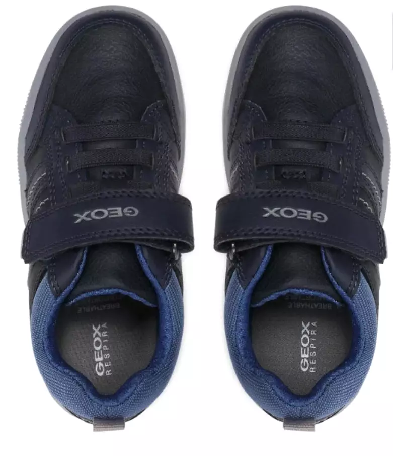 Geox Arzach Navy Grey Sneakers