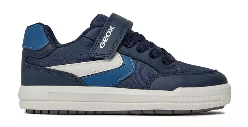 Geox Arzach Navy Jeans Sneakers