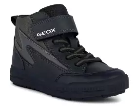 Geox Black Military Arzach Hightop Sneakers