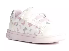 Geox DJ Rock Baby Girls Butterfly Velcro Sneakers