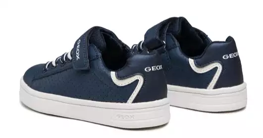 Geox DJ Rock Navy White Sneakers