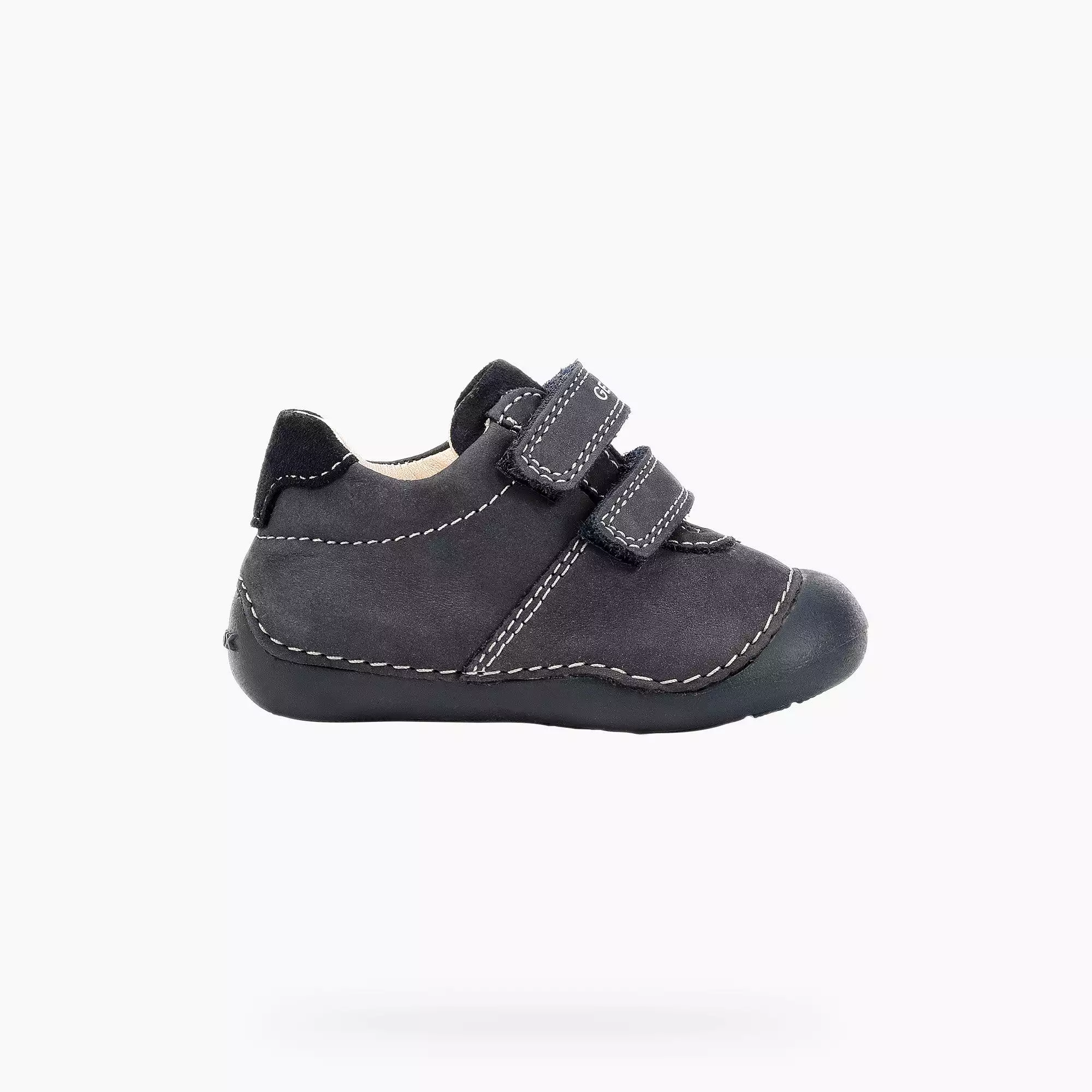 Geox Infants first Shoes Navy Pre Walkers Leather Tutim A