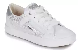 Geox Kilwi White Designed Sneakers