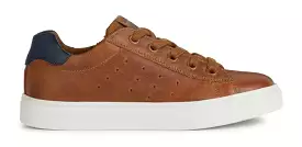 Geox Nashik Cognac Navy Sneakers