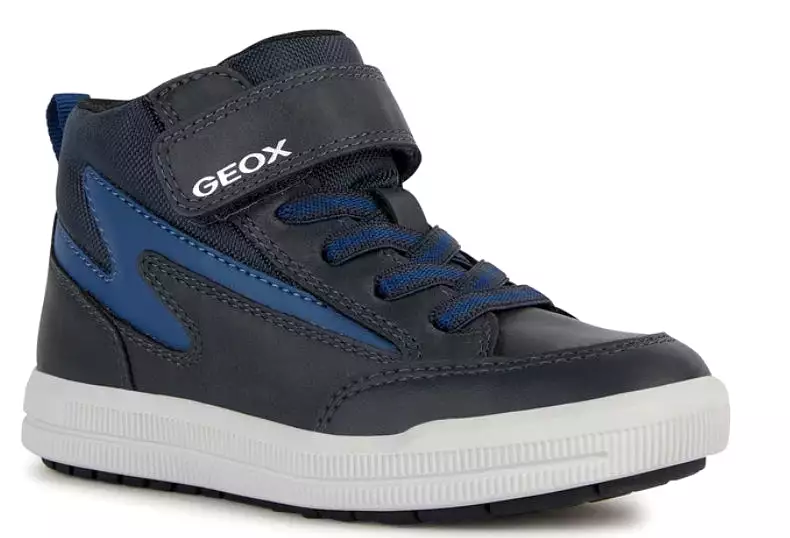 Geox Navy Avio Arzach Hightop Sneakers