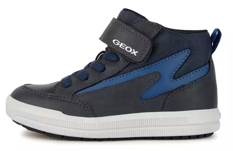 Geox Navy Avio Arzach Hightop Sneakers