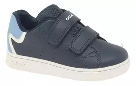 Geox Navy Jean Eclyper Velcro Sneakers