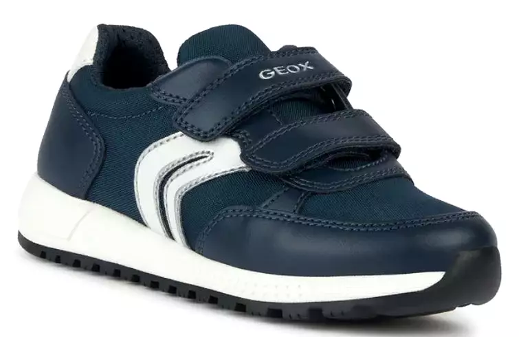 Geox Navy White Alben Sneakers