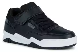 Geox Perth Black Dark Grey Sneakers