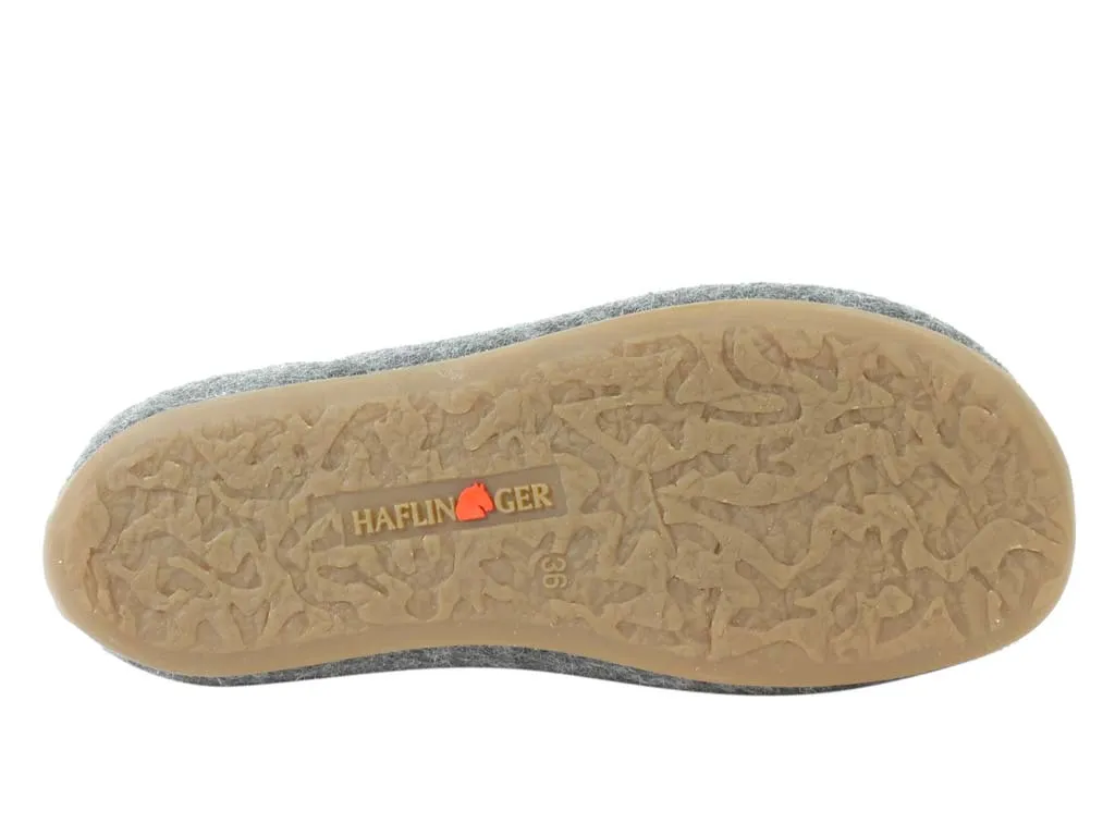 Haflinger Slippers Everest Butterflies Anthracite