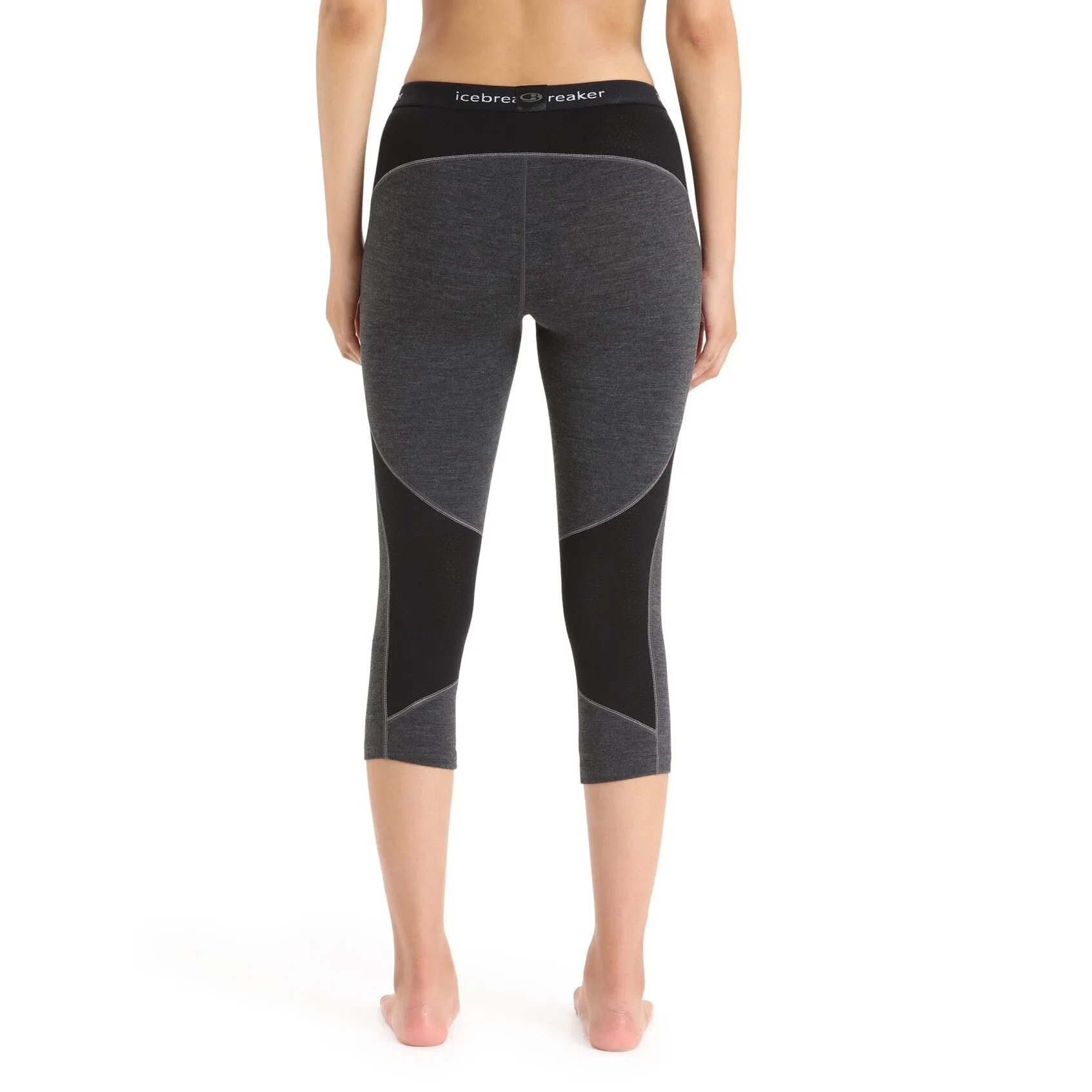 icebreaker Women's BodyfitZone Merino 260 3/4 Thermal Leggings