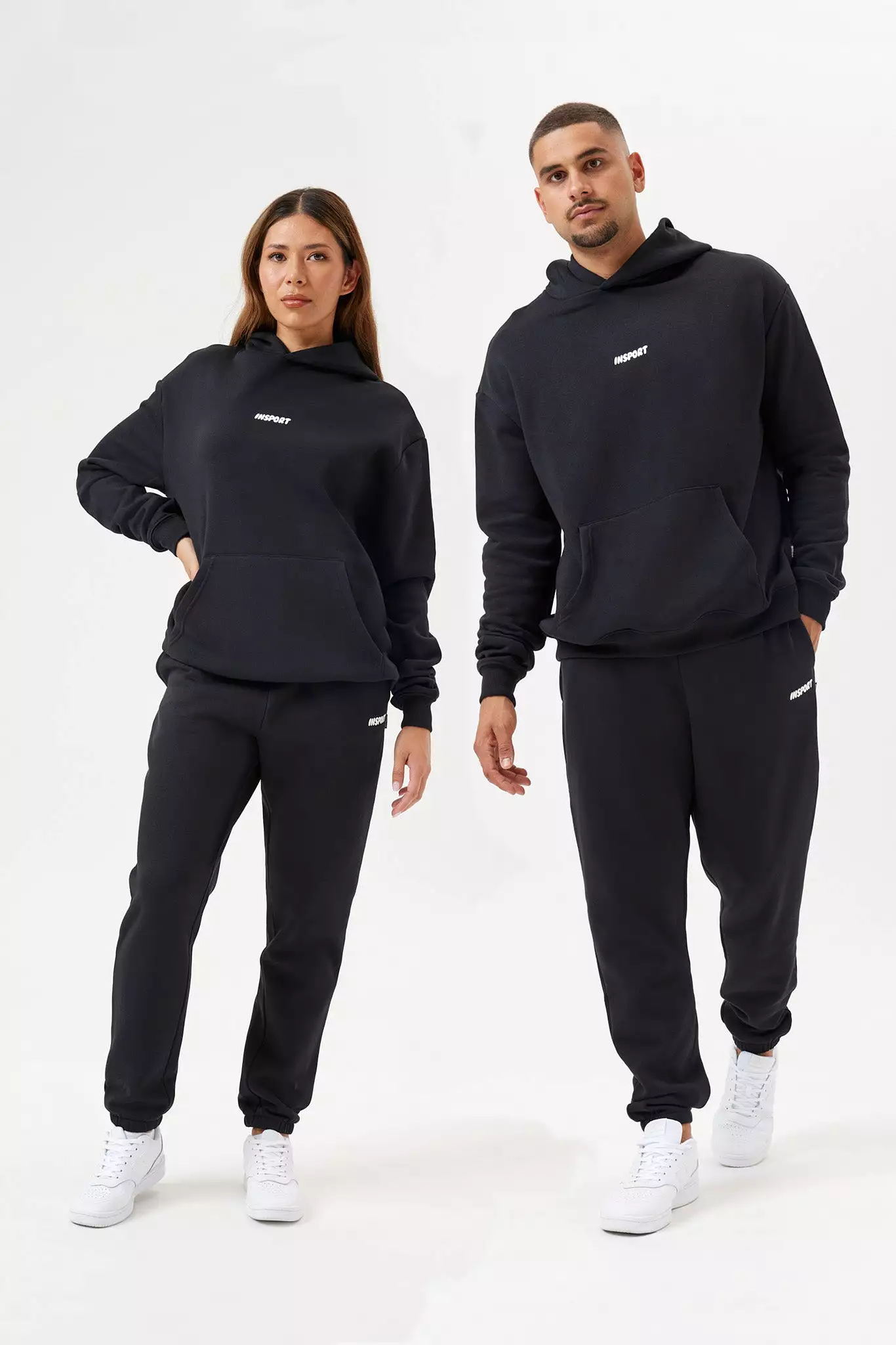 INSPORT UNISEX FRANKIE HOOD BLACK