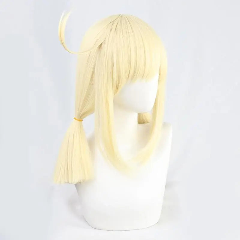 Klee Pale Blonde Straight Twin Ponytails Cosplay Wig MK15323