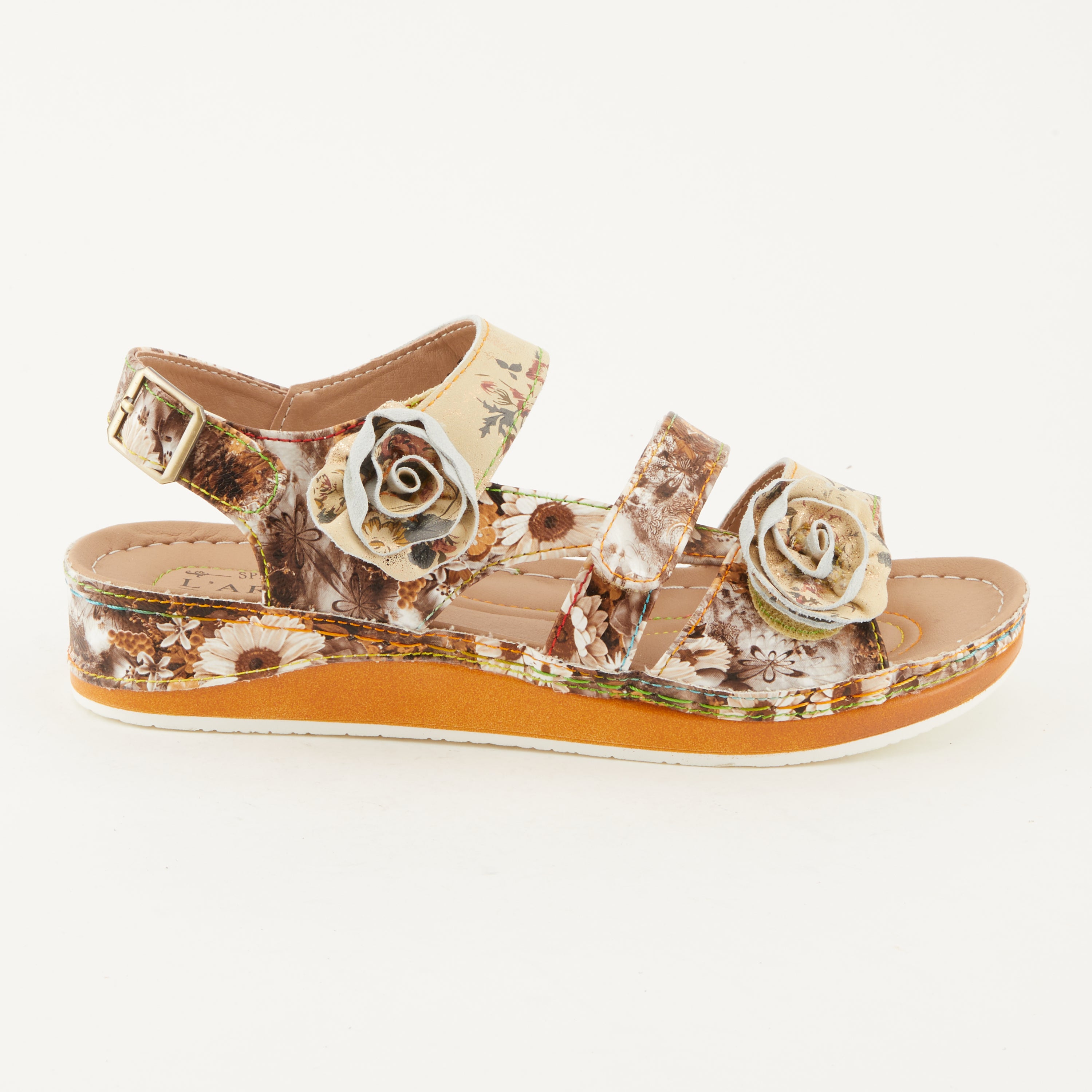 L'ARTISTE JOELINA-DAZI ANKLE STRAP SANDALS