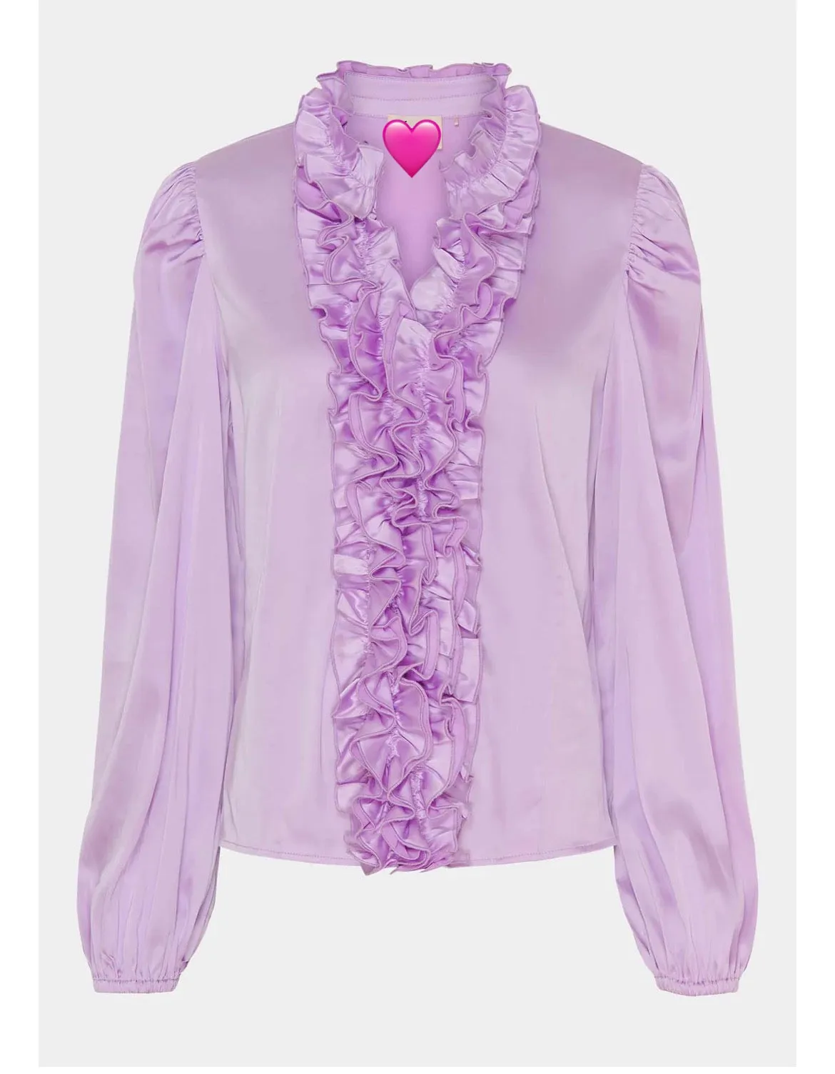 Lilac frill Top