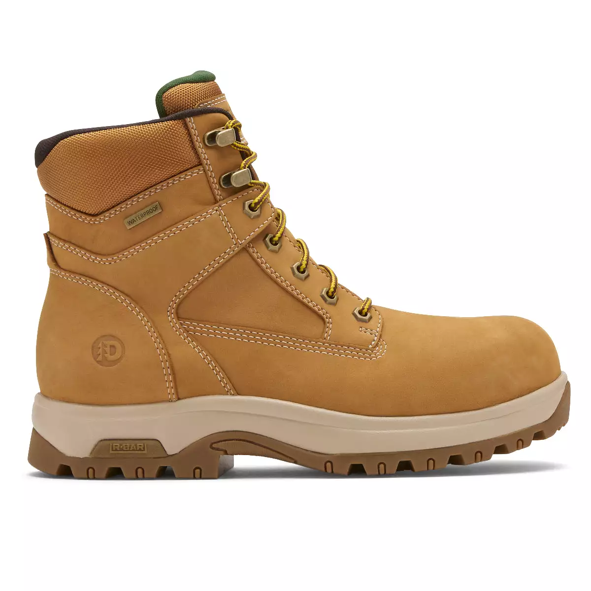 Men's 8000Works Waterproof Safety Plain Toe Boot