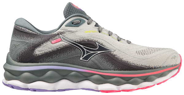 Mizuno Wave Sky 7 (B Width) - Pearl Blue (Womens)