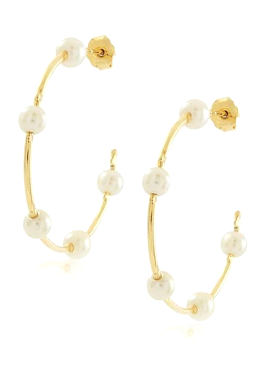 Molly Pearl Hoops