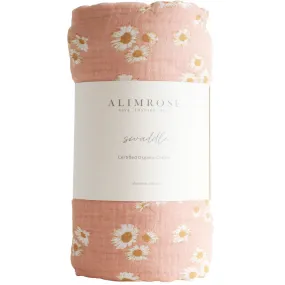 MW20SD - Muslin Swaddle Little Daisies