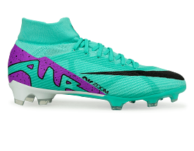 Nike Men's Zoom Mercurial Superfly 9 Pro FG Turquoise/Black/Purple