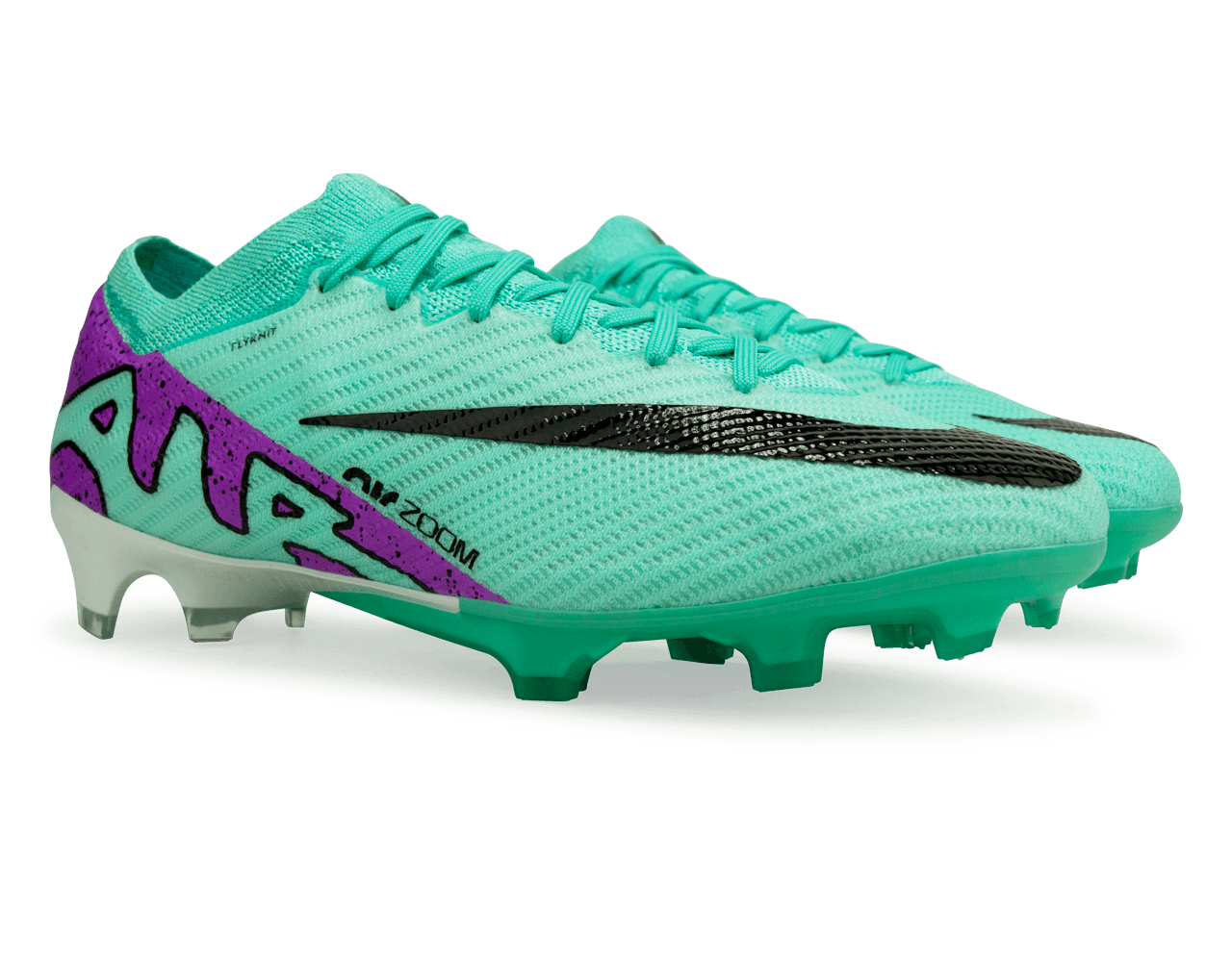 Nike Men's Zoom Mercurial Vapor 15 Elite FG Turquoise/Black/Purple