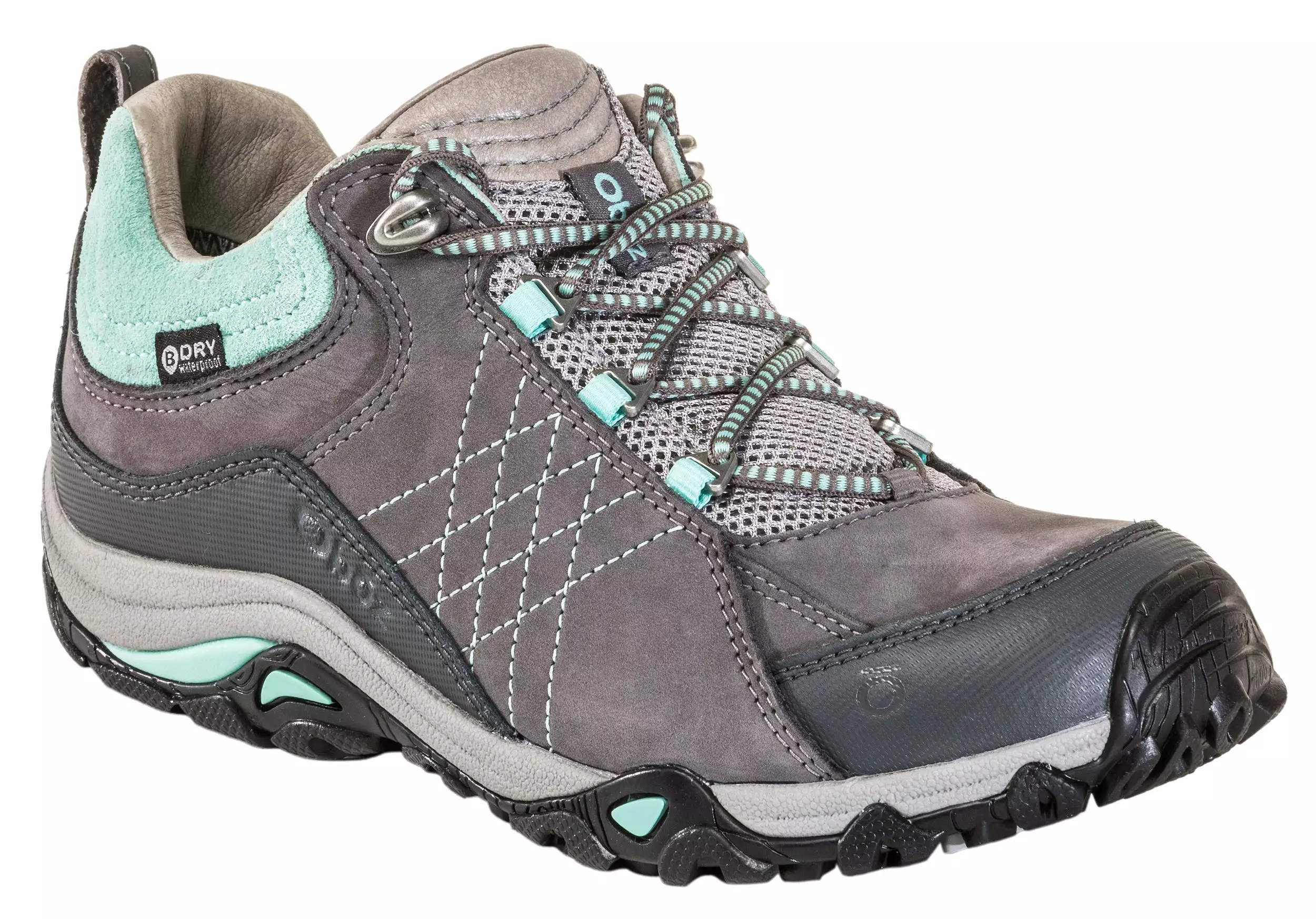 'Oboz' Women's Sapphire Low WP Hiker - Charcoal / Beach Glass