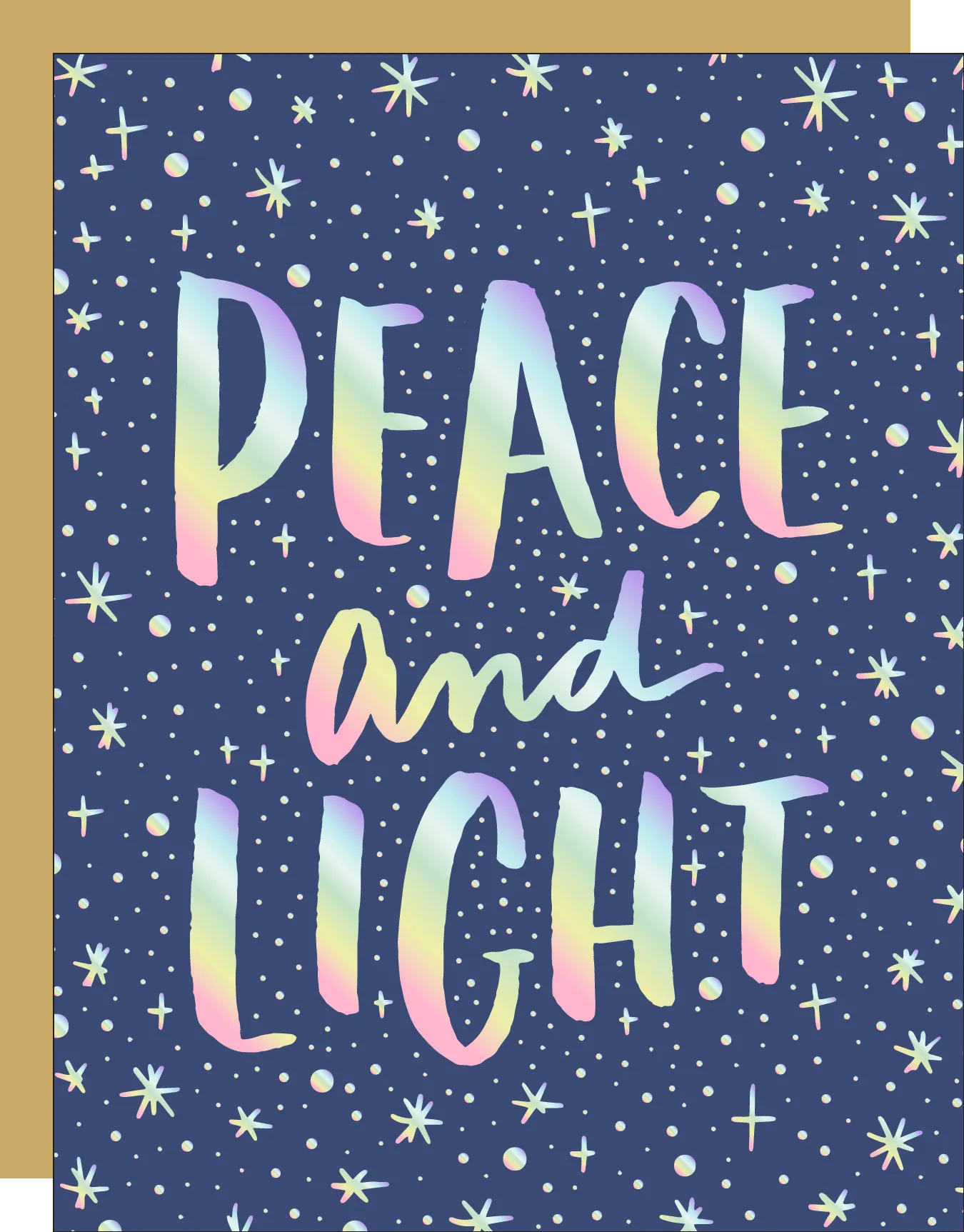 Peace and Light Card