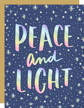 Peace and Light Card