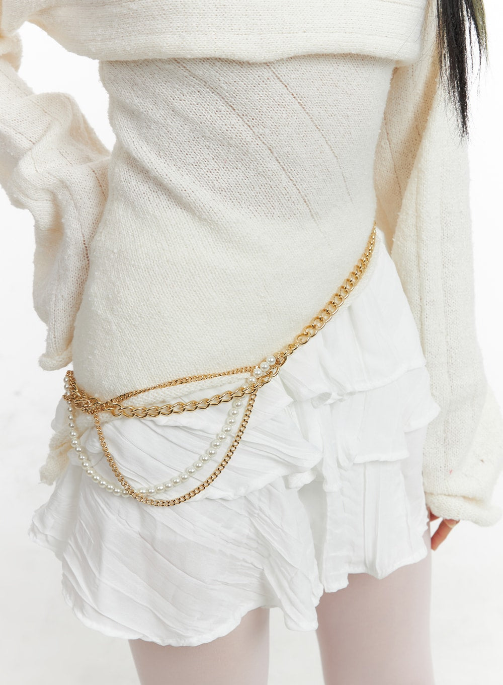 Pearl Chain Belt OM426