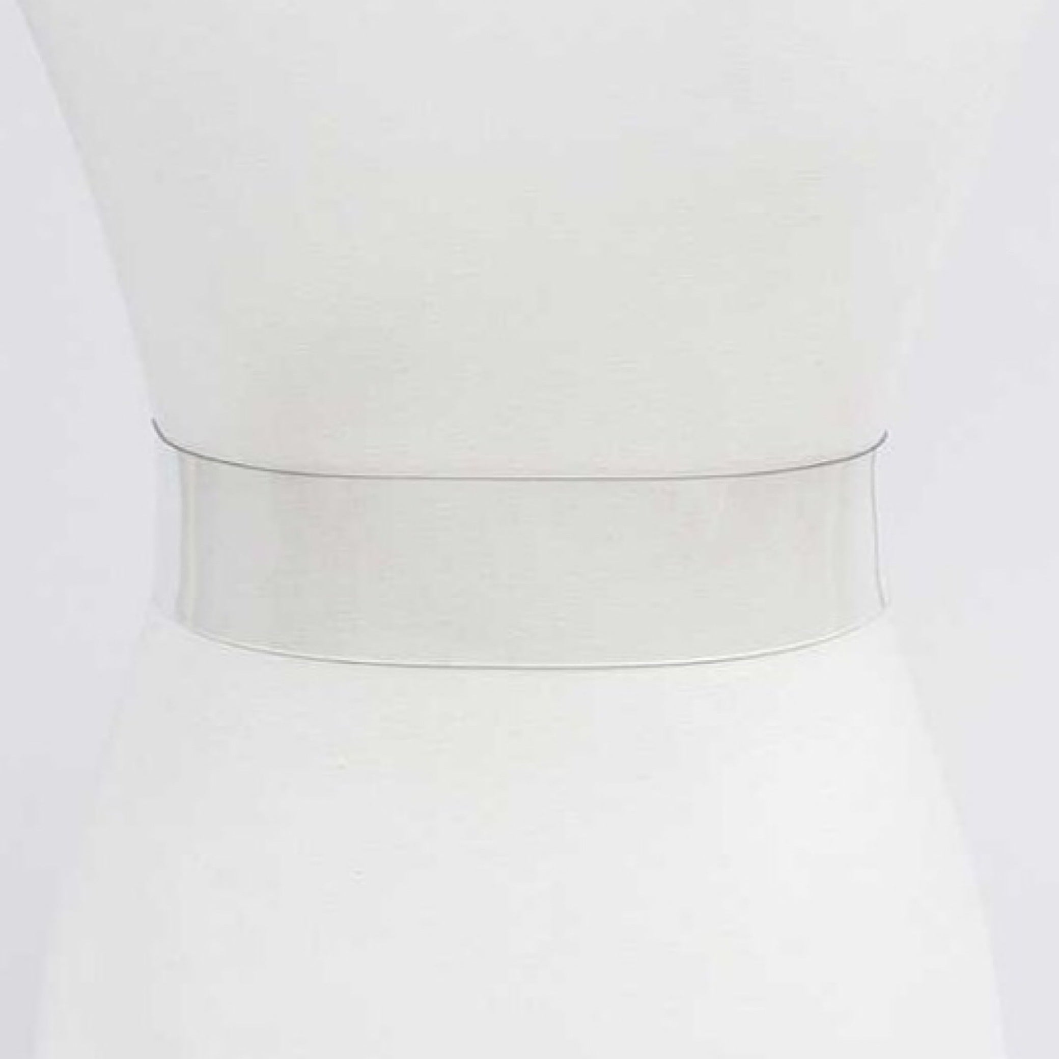 Pearl Detail Clear Belt