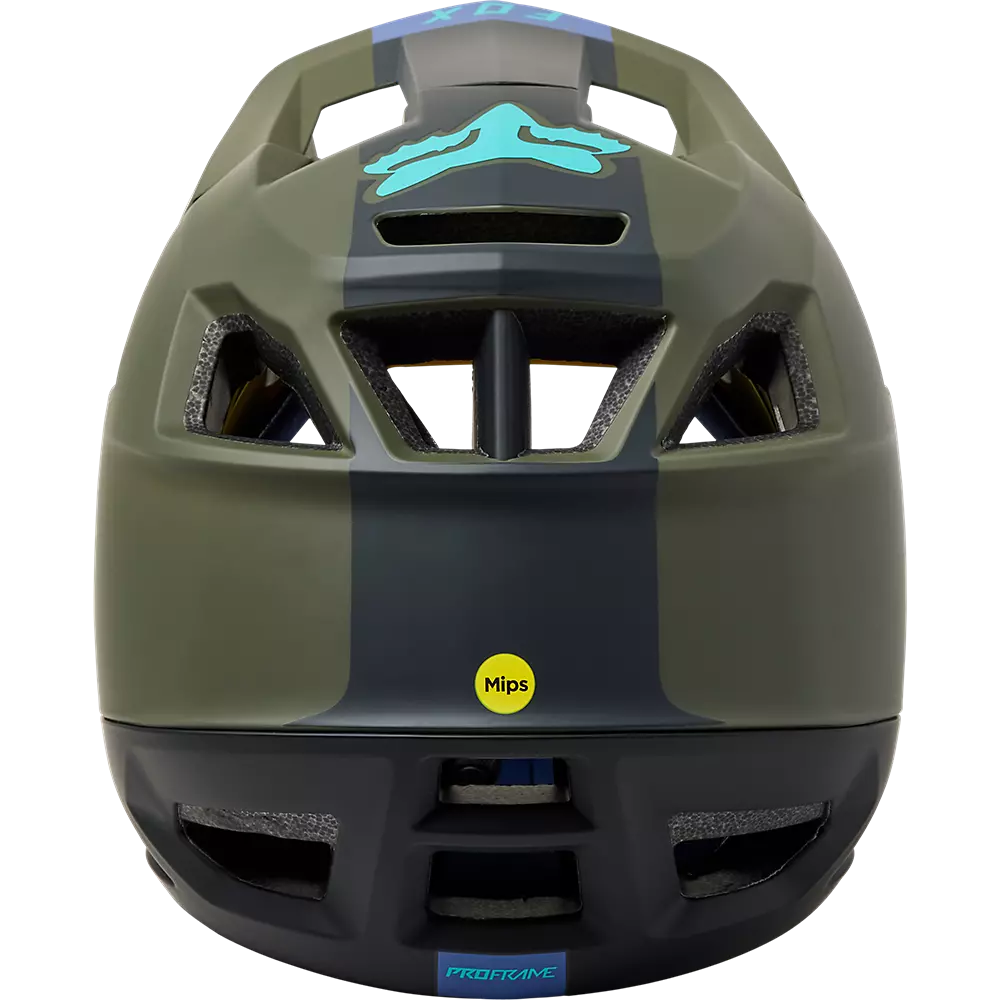 PROFRAME HELMET BLOCKED, CE OLIVE GREEN