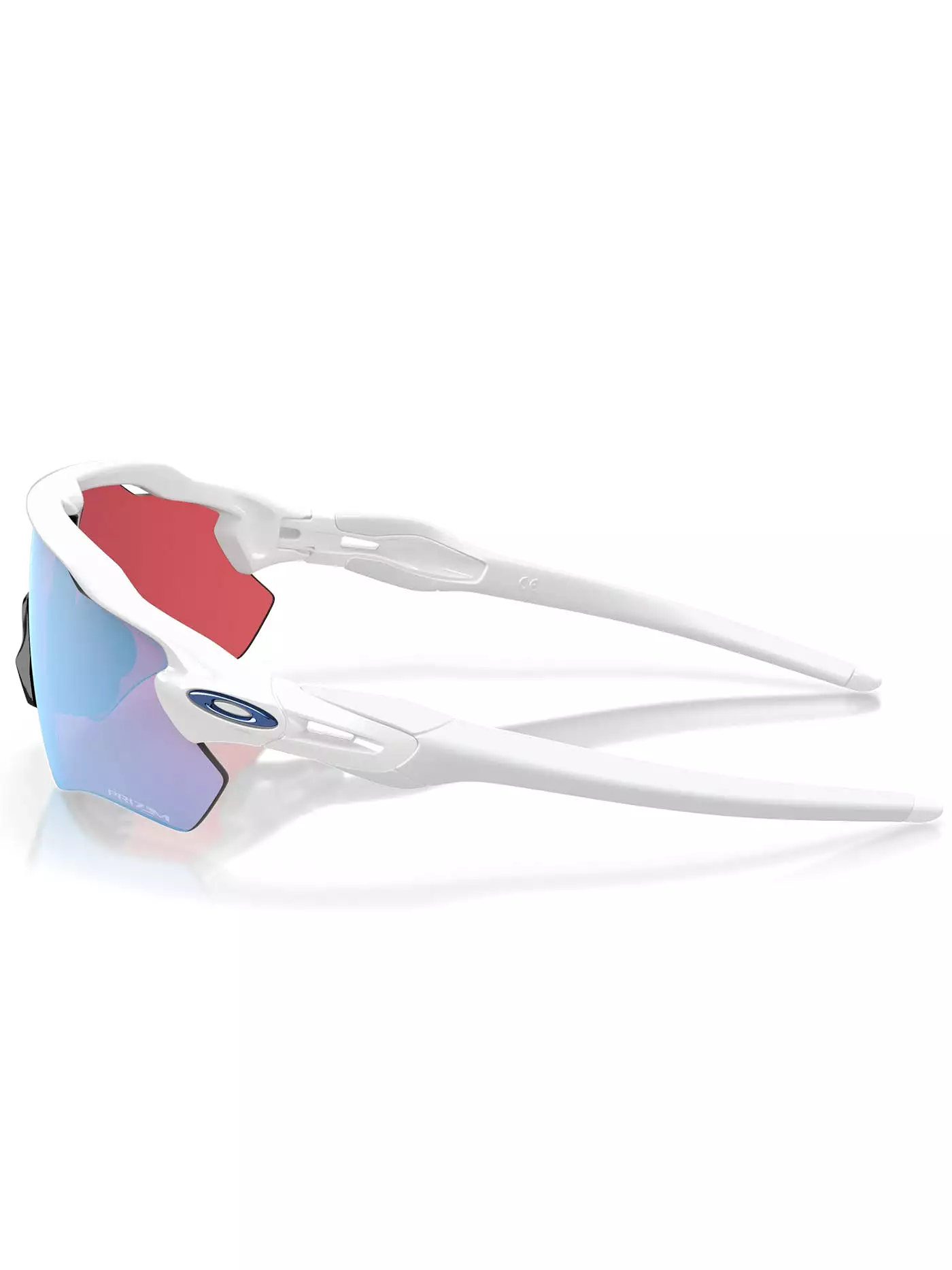 Radar EV Path Polished White/Prizm Snow Sapphire Sunglasses