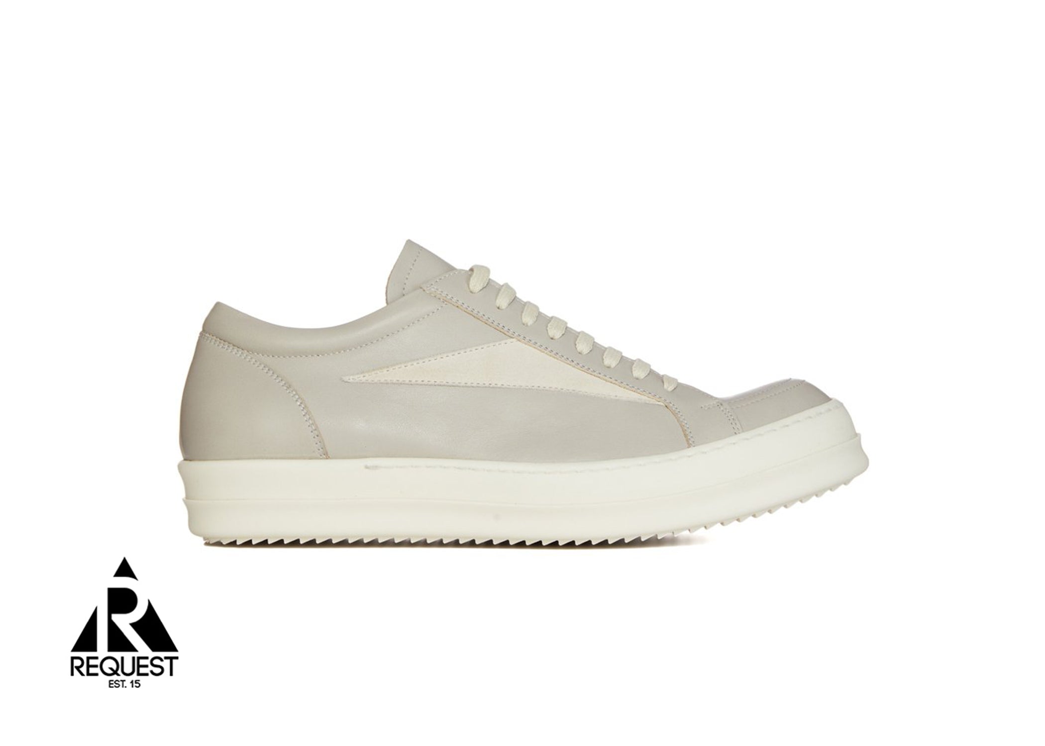 Rick Owens Lido Vintage Low Pearl Milk