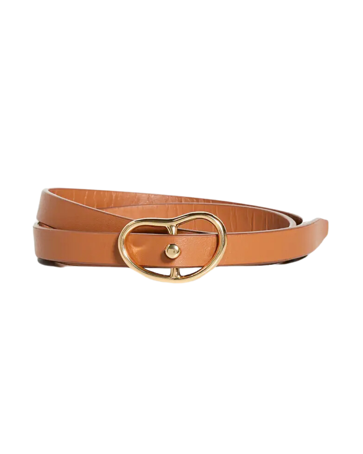 Skinny Georgia Belt (Tan)