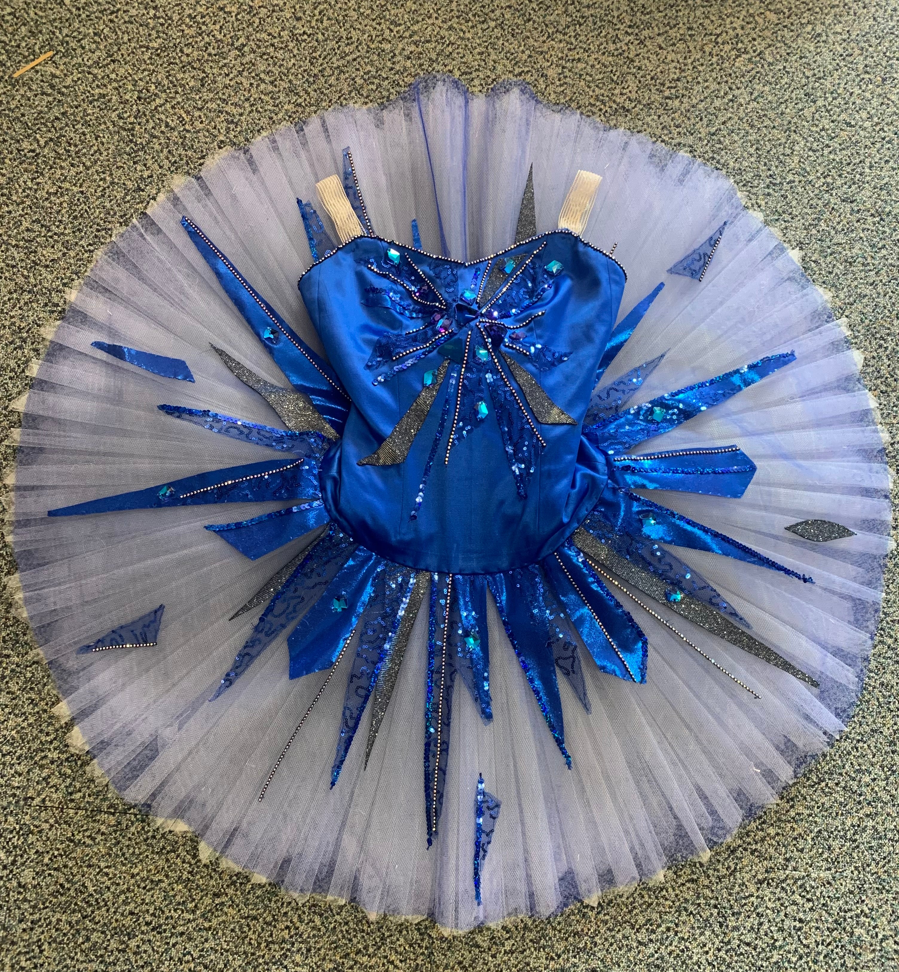 Sleeping Beauty Jewels Sapphire Tutu  - Hire only