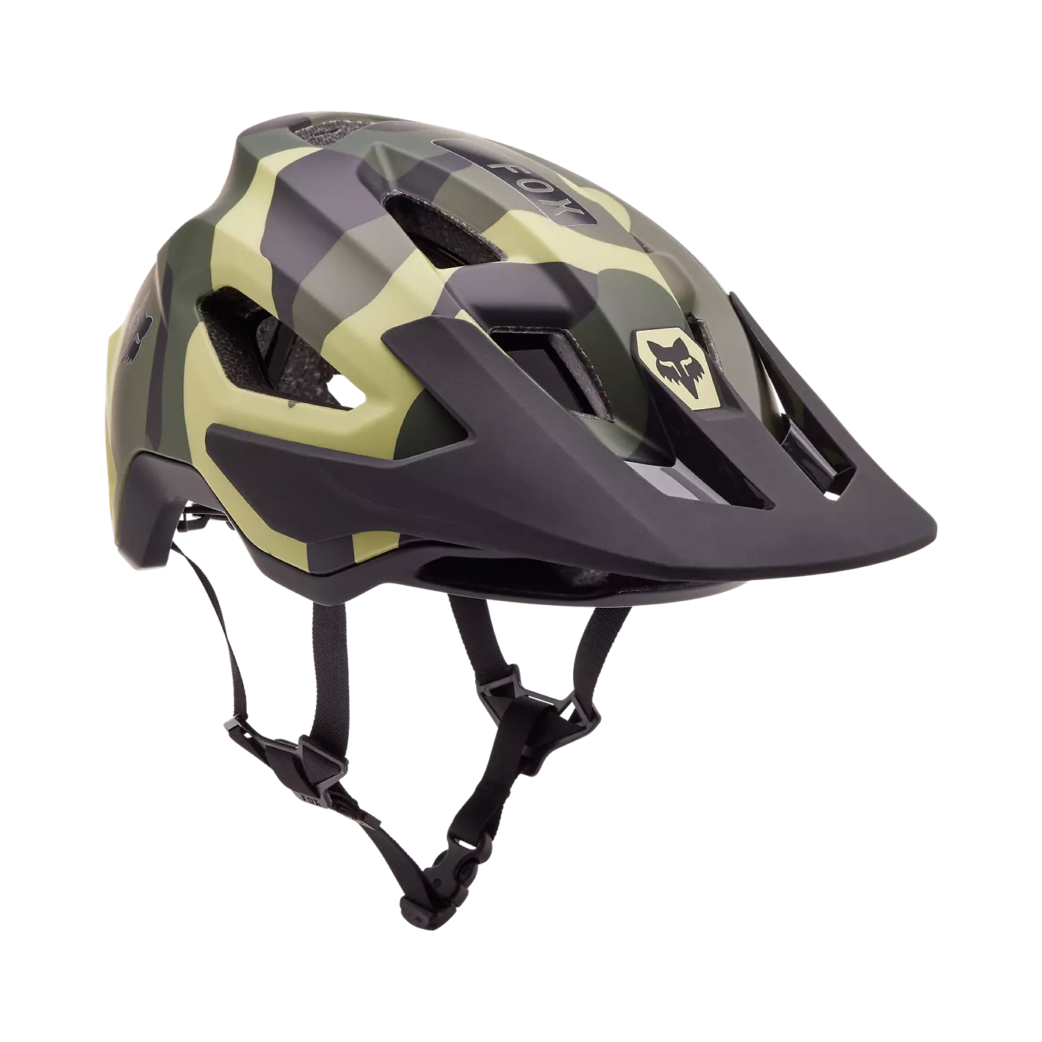 SPEEDFRAME CAMO HELMET CE GREEN CAMO