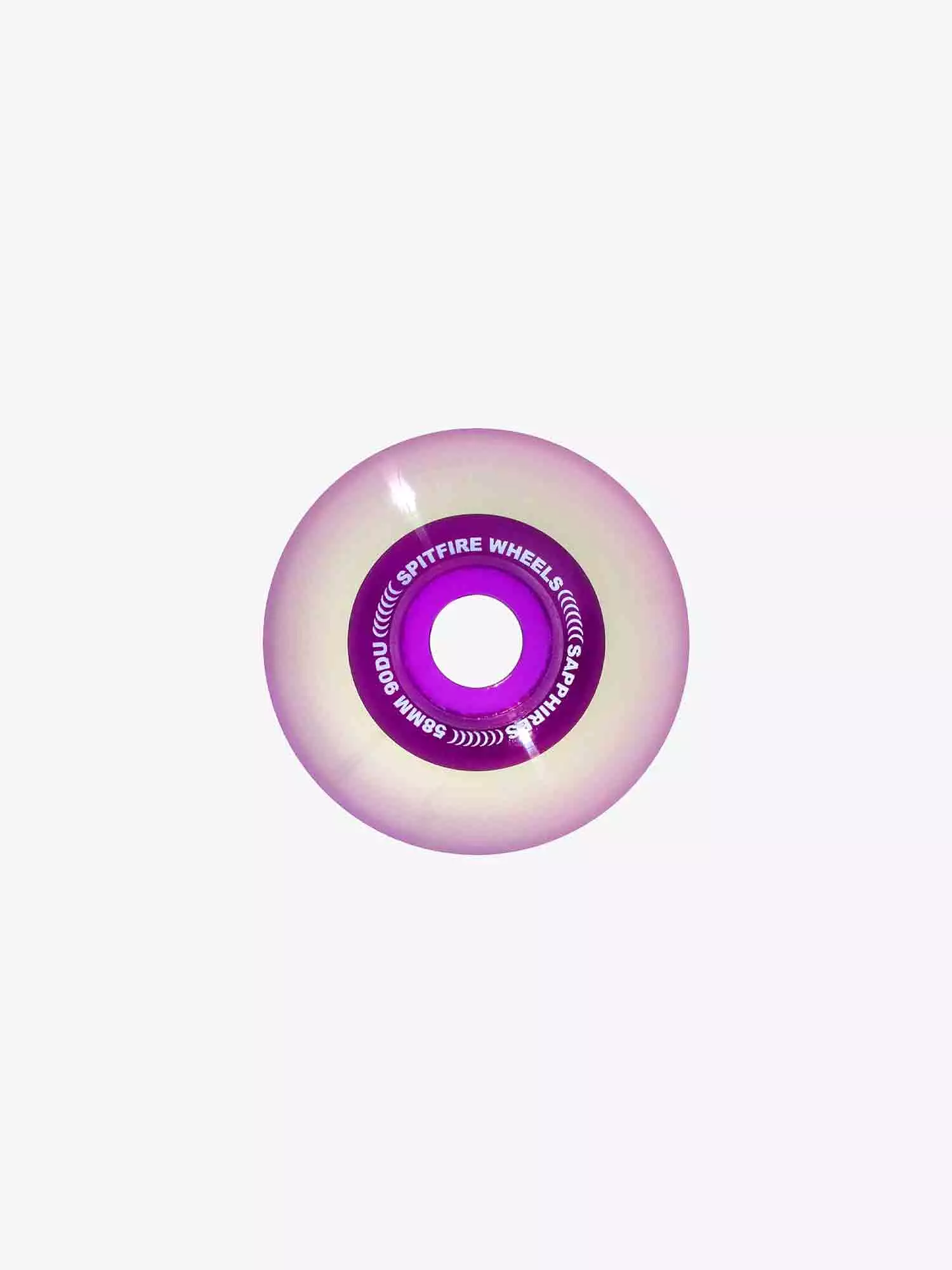 Spitfire 90D Sapphire Wheels - Clear/Purple