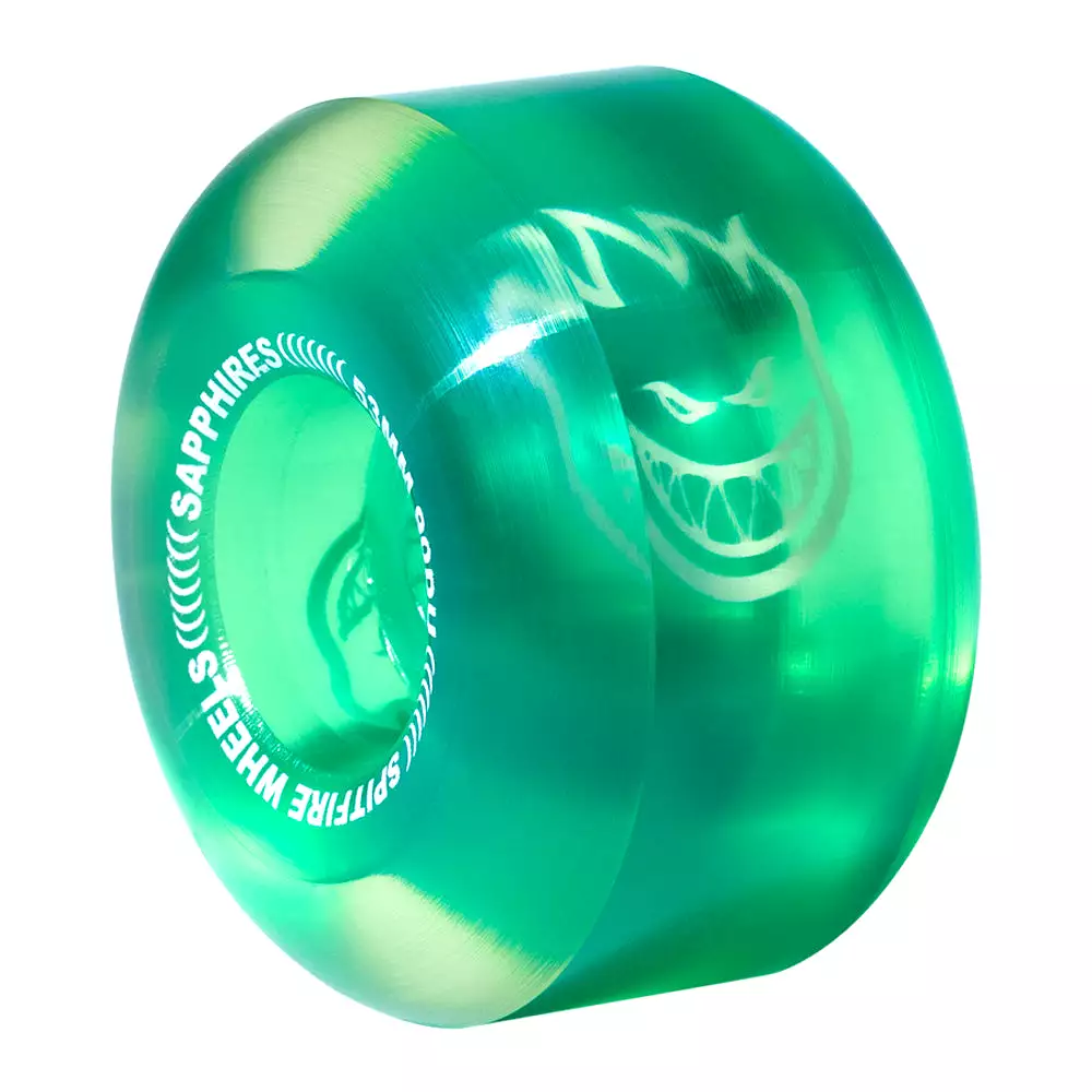 Spitfire Sapphire Clear Green Wheels 90D 53mm