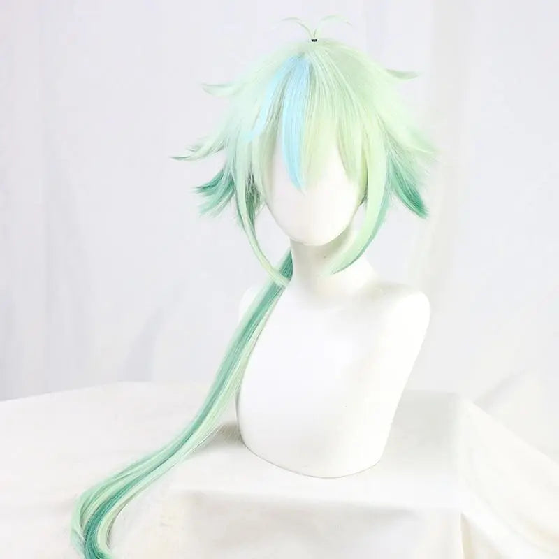 Sucrose Green Mixed Long Straight Cosplay Wig MK15619