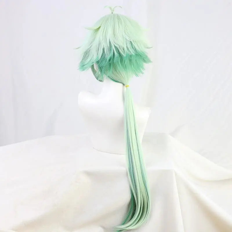 Sucrose Green Mixed Long Straight Cosplay Wig MK15619