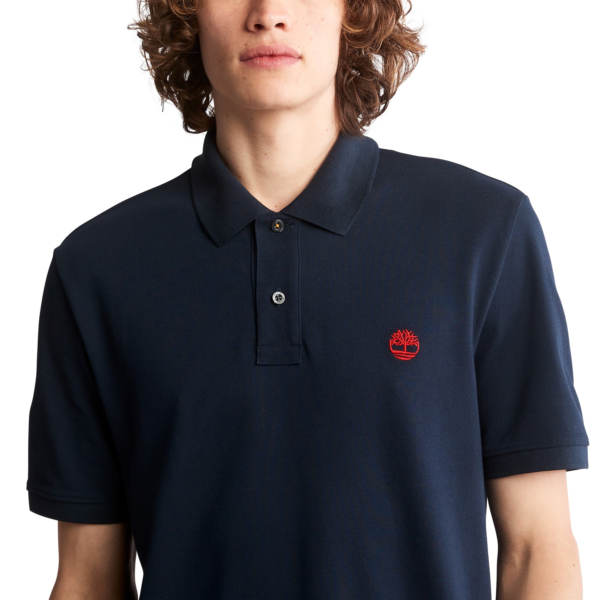 Timberland Millers River Pique Polo - Dark Sapphire