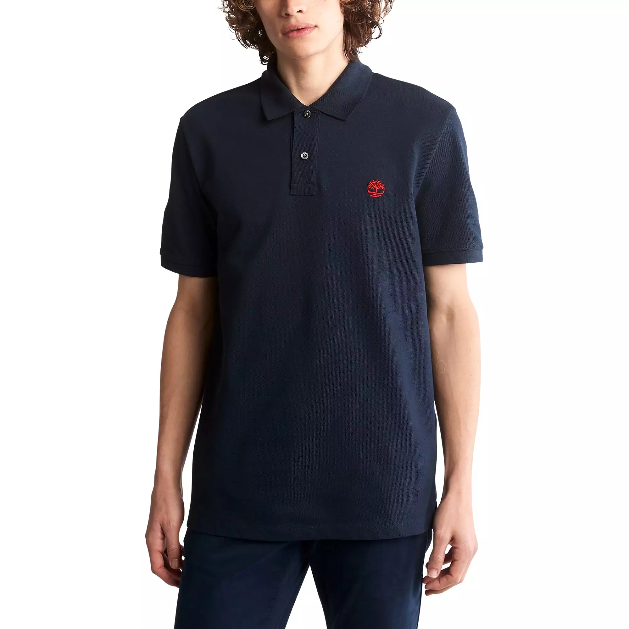 Timberland Millers River Pique Polo - Dark Sapphire