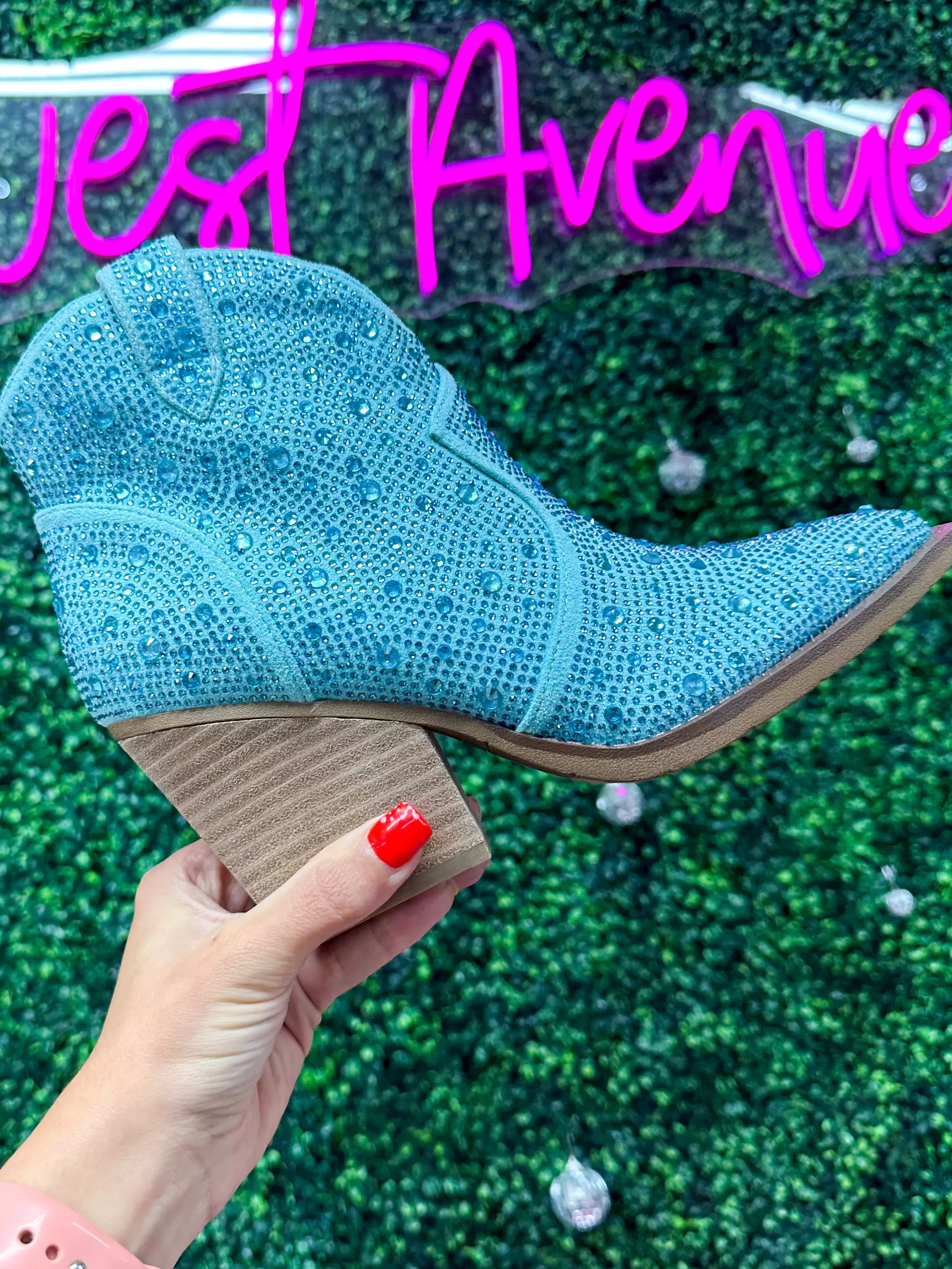 Very G Austin Bootie - Turquoise