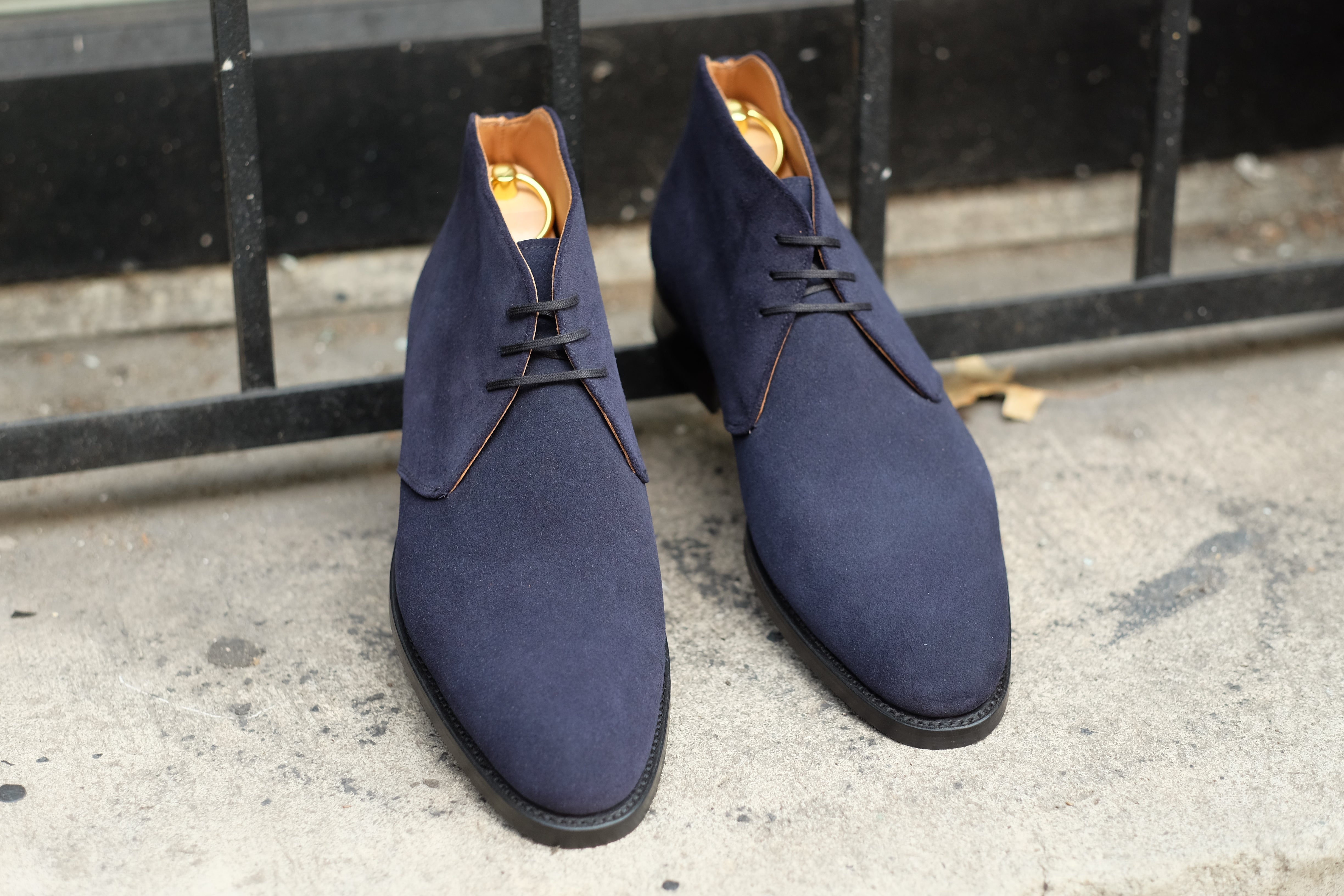 Whatcom - Dark Sapphire Suede