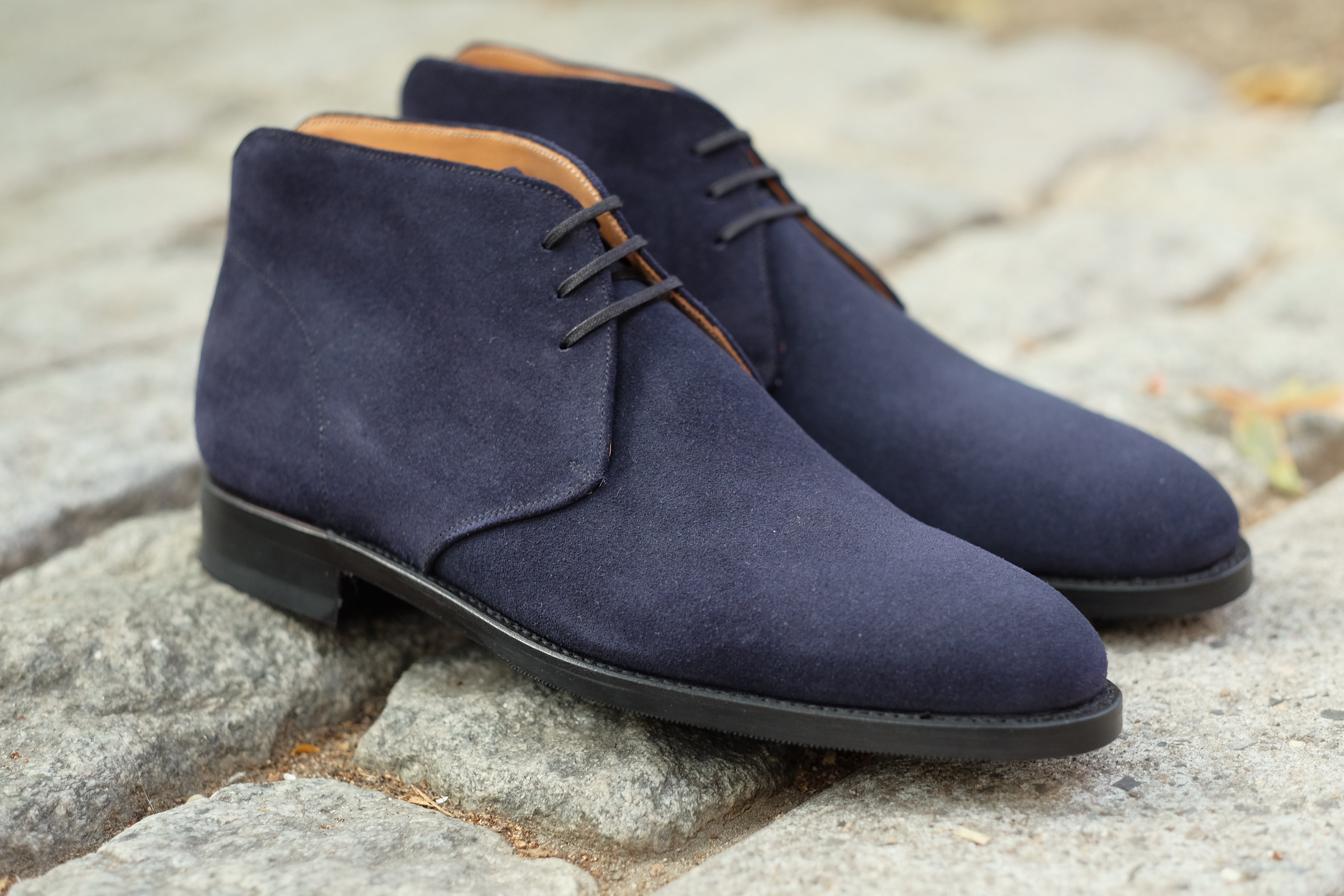 Whatcom - Dark Sapphire Suede