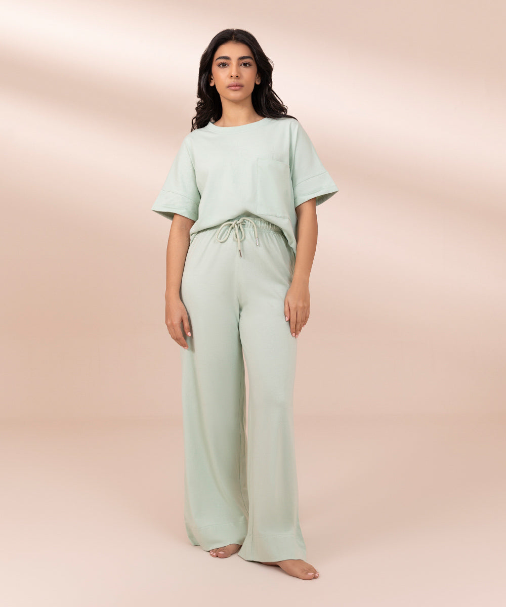 Wide Leg Trousers