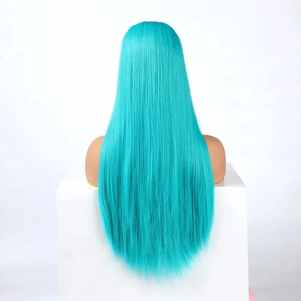 Wig Queen Wiebke (Turquoise green)